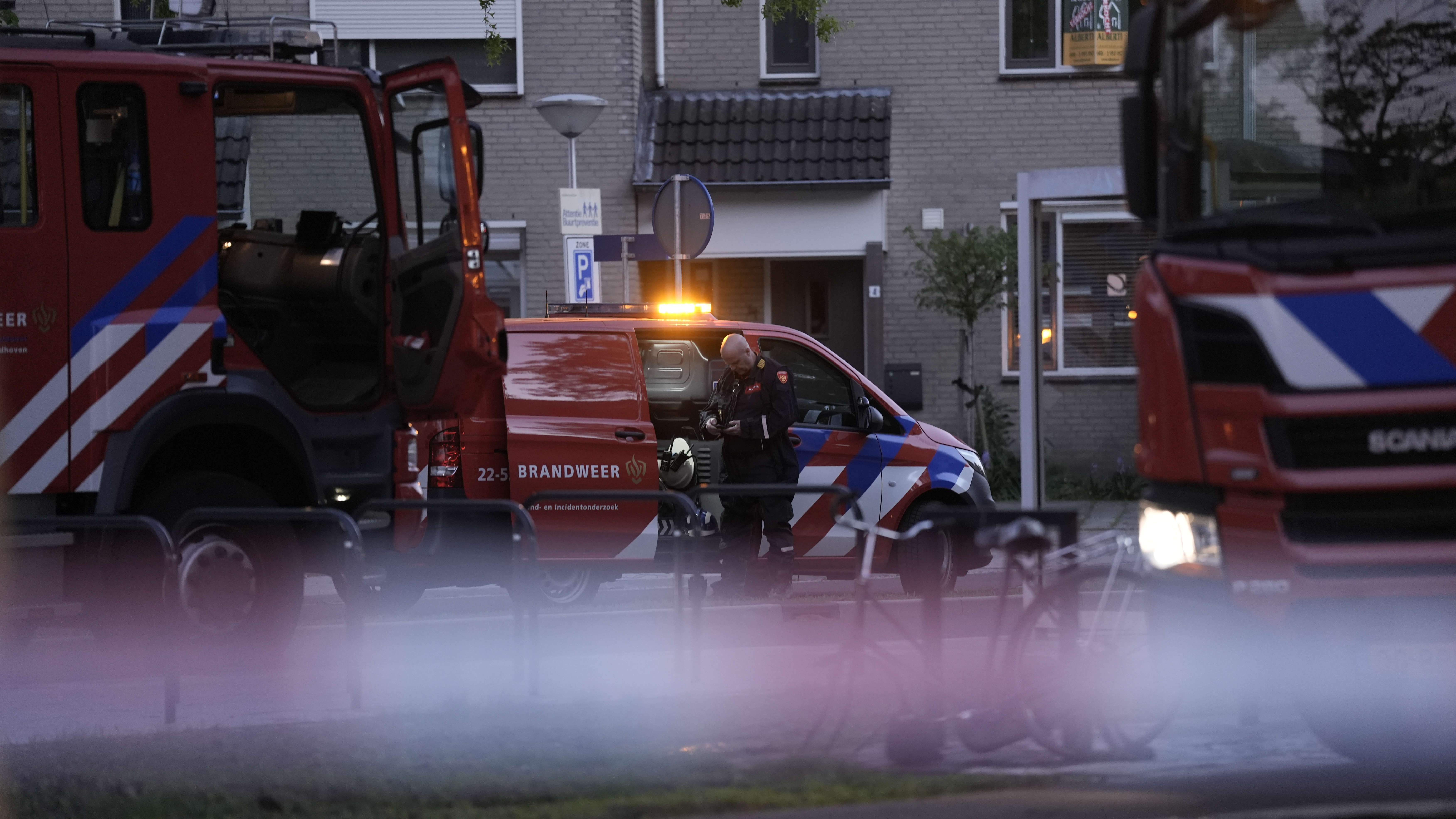 Brand verwoest appartement in Eindhoven